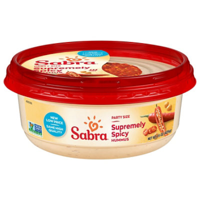 Sabra Supremely Spicy Hummus - 15 OZ - Image 1