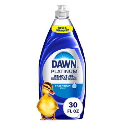 Dawn Platinum Liquid, Refreshing Rain - 30 Fl. Oz. - 30 FZ - Image 1