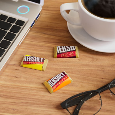 Hersheys Miniatures Special Dark Mildly Sweet Chocolate Assortment Share Pack Stand Up Bag - 9 OZ - Image 4