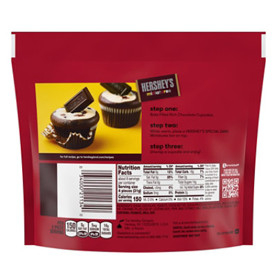 Hersheys Miniatures Special Dark Mildly Sweet Chocolate Assortment Share Pack Stand Up Bag - 9 OZ - Image 2