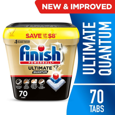 Finish Powerball Ultimate Automatic Dishwasher Detergent - 70 Ct. - 70 CT - Image 1