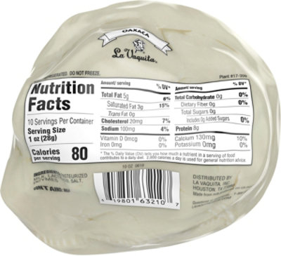 La Vaquita Oaxaca Cheese 10 Oz - 10 OZ - Image 5