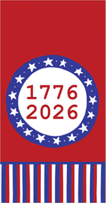 Kay Dee Designs 1776 Dp Terry Towel - EA - Image 1