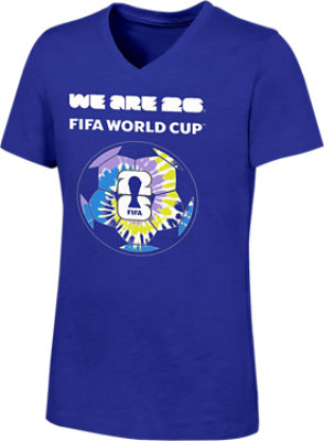 Outerstuff World Cup Host Country Tee Blue Women Large - Each - Image 1