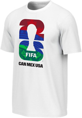 Outerstuff World Cup Host Country Tee White Men Large - Each - Image 1