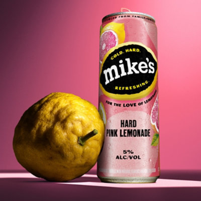 Mikes Hard Pink Lemonade In Cans - 6-12 FZ - Image 2