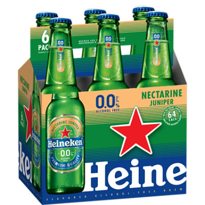 Heineken 0.0 Nectarine Juniper In Bottles - 6-11.2F - Image 1