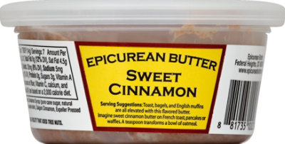 Epicurean Cinnamon And Brown Sugar Butter - 3.5 OZ - Image 2