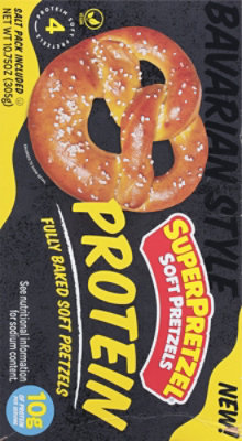 Superpretzel Soft Pretzel 10g Protein 10.75oz - 10.75OZ - Image 5