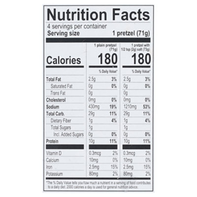 Superpretzel Soft Pretzel 10g Protein 10.75oz - 10.75OZ - Image 3