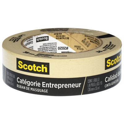 Scotch Masking Tape 1.5 Inx60 Yards - 1.00 EA - Image 1