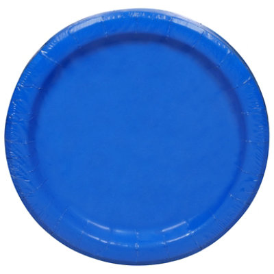 20 Royal Blue 7 Inches Plates - CT - Image 1