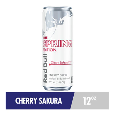 Red Bull Cherry Sakura Spring Edition Energy Drink - 12 Fl. Oz. - Image 1