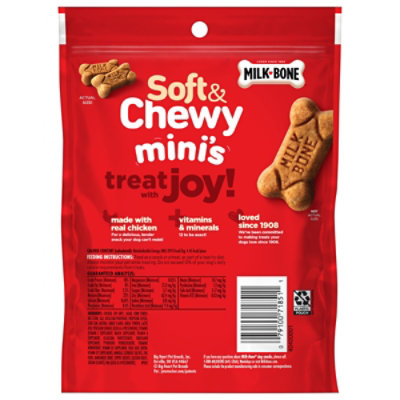 Soft & Chewy With Real Chicken Mini's Dog Treats - 4.5 OZ - Image 6