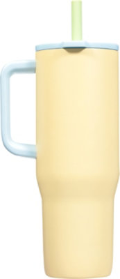 Zak Designs 30 Oz Stainless Steel Sutton Straw Tumbler - Each - Image 3
