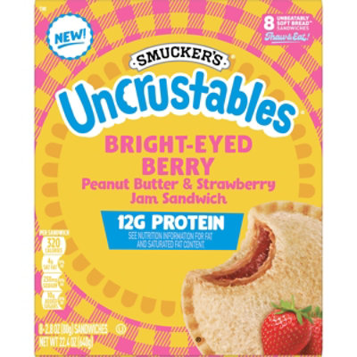 Uncrustables Bright Eyed Berry 8-2.8oz - 8-2.8 OZ - Image 8