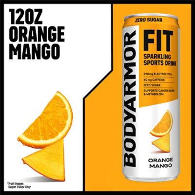 Bodyarmor Fit Orange Mango 12fz - 12 FZ - Image 6