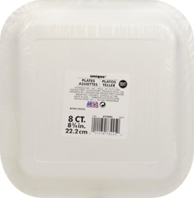 Unique Boho Fiesta Square Plates 9in - 1 EA - Image 3