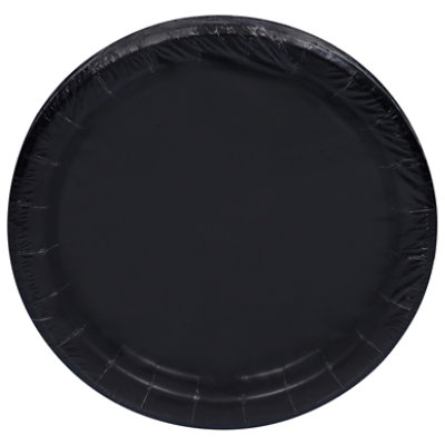 Unique Midnight Black Plate 7in - 1 EA - Image 1