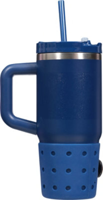 Neat Basics 20 Oz Stainless Steel Tumbler With Charm Navy - Each - Image 3