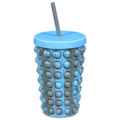 Neat Basics 15 Oz Pop Bubble Tumbler Blue - Each - Image 1