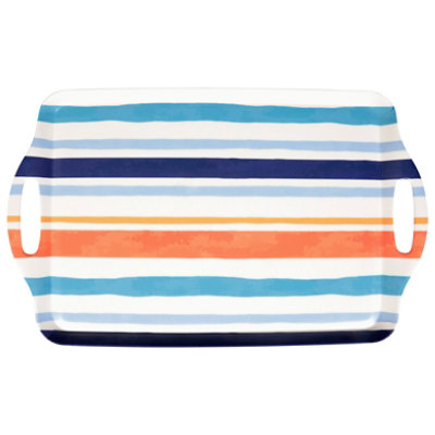 Signature Select Summer Stripe 17 Inch Tray - Each - Image 1