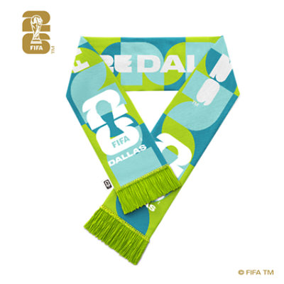 FIFA World Cup 公式ファンマフラー KW Textiles FIFA World Cup Fan Scarf Dallaslas - Each - pavilions