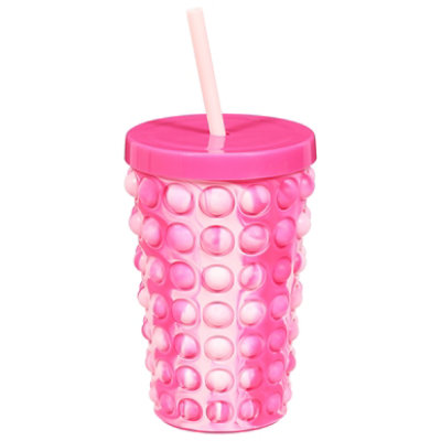 Neat Basics 15 Oz Pop Bubble Tumbler Pink - Each - Image 1