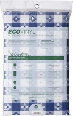 Kane Home Gingham Ecovinyl Tablecloth - Each - Image 3
