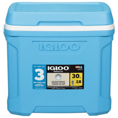Igloo 30 Quart Profle Ii Cooler Blue - Each - Image 1