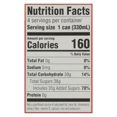 Signature Select Sparkling Italian Blood Orange 4-11.15 Fz - 4-11.15 FZ - Image 3