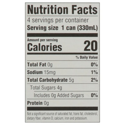 Signature Select Sparkling Italian Peach Zero Sugar 4-11.5 Fz - 4-11.15 FZ - Image 3