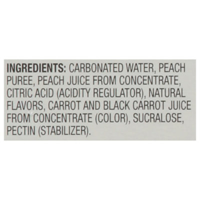 Signature Select Sparkling Italian Peach Zero Sugar 4-11.5 Fz - 4-11.15 FZ - Image 4