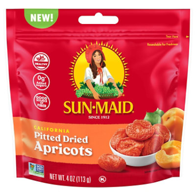 Sun-maid California Pitted Dried Apricots 4oz - 4 OZ - Image 2