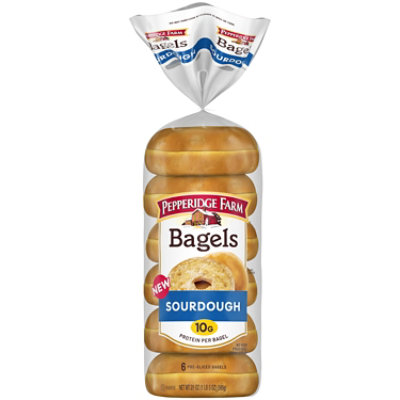 Pepperidge Farm Sourdough Bagels - 21 OZ - Image 1