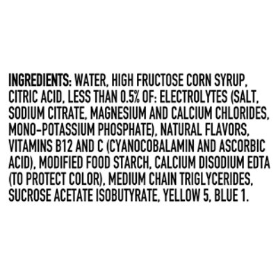 Powerade Xtra Sour Green Apple 8pk 12fl.oz - 8-12 FZ - Image 4