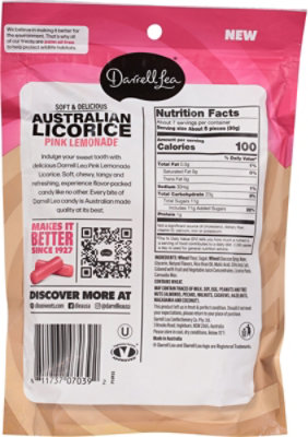 Darrell Lea Licorice Pink Lemonade - 7 OZ - Image 5