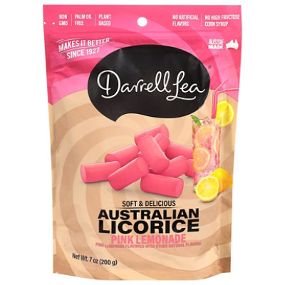 Darrell Lea Licorice Pink Lemonade - 7 OZ - Image 1