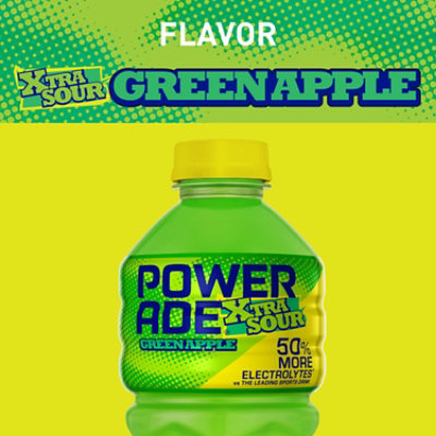 Powerade Xtra Sour Green Apple 28fz - 28 FZ - Image 2
