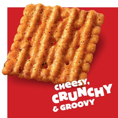 Cheez-It Grooves Crunchy Snack Crackers Loaded Nacho Lunch Snacks - 9 OZ - Image 3