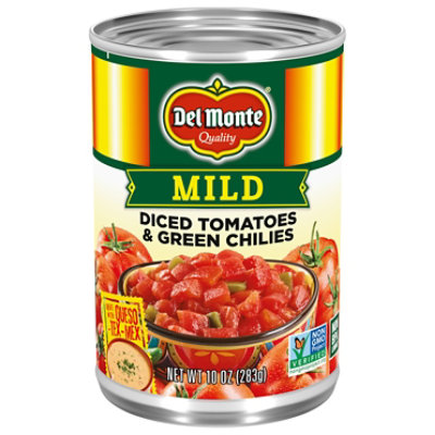 Dm Tom Petite Diced Mild With Green Chile - 10 OZ - Image 2