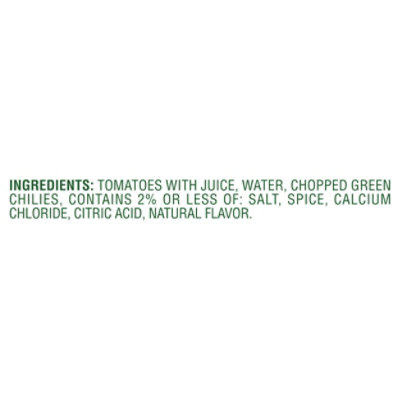 Dm Tom Petite Diced Mild With Green Chile - 10 OZ - Image 4