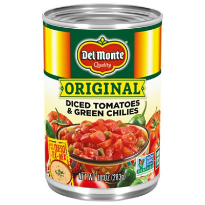 Dm Tom Pet Diced Originalwith Green Chile - 10 OZ - Image 1