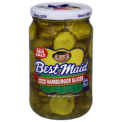Best Maid Fresh Pack Hamburger Sliced W/ Sea Salt - 24 OZ - Image 1