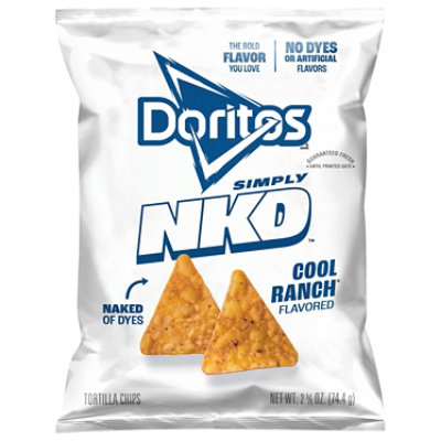 Doritos Simply Tortilla Chips Cool Ranch - 2.625OZ - Image 2