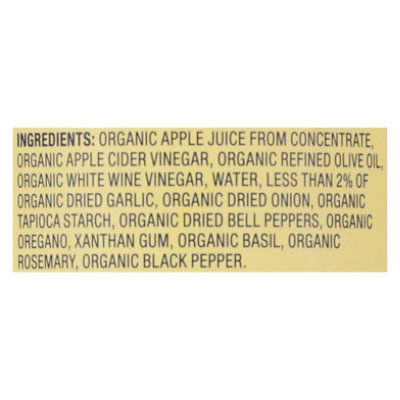 Organicville Dressing Italian No Salt - 8 FZ - Image 5