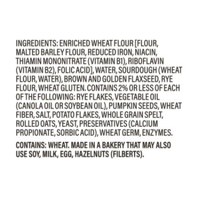 Rustick Oven Hearty Grains And Seeds Hearth Style Loaf - 20 OZ - Image 4