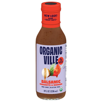 Organicville Dressing Balsamic - 8 FZ - Image 3