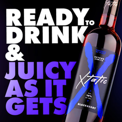 Xtatic Blackberry Wine - 750 ML - Image 4