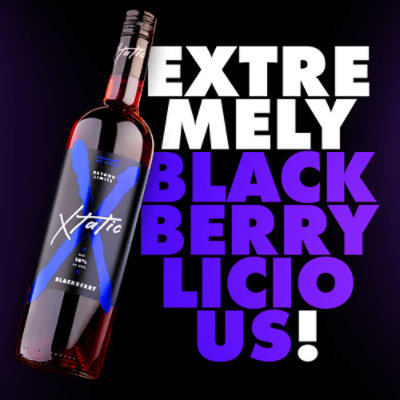Xtatic Blackberry Wine - 750 ML - Image 3